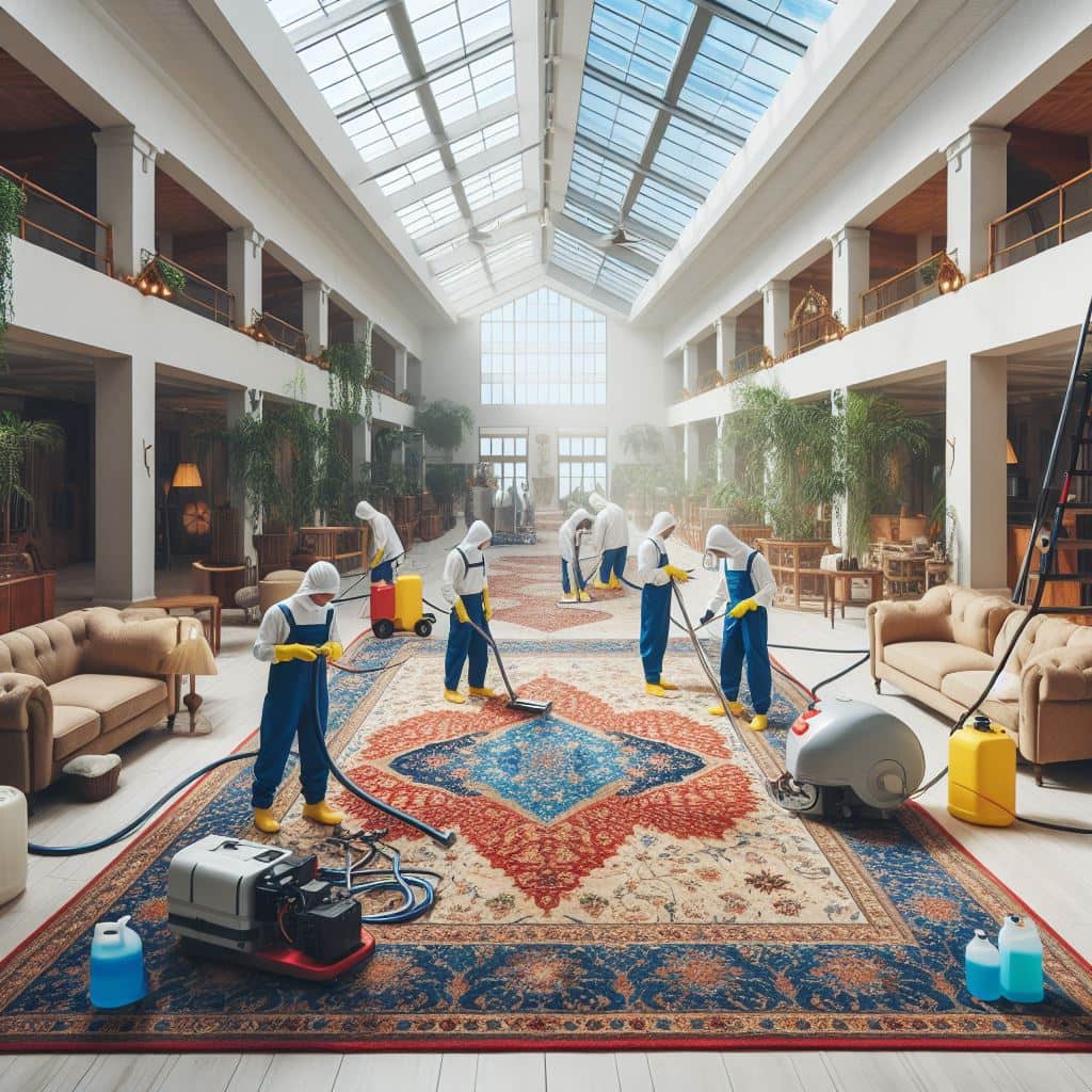 قالیشویی در اصفهان به همراه لیست و قیمت 4 لیست قالیشویی اصفهان