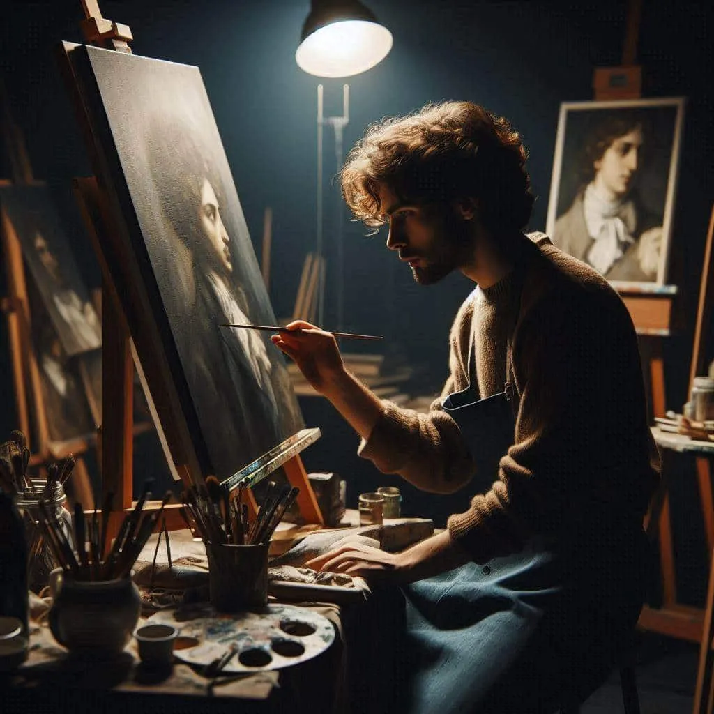 آموزش سیاه قلم در اصفهان 2 نقاشی سیاه قلم