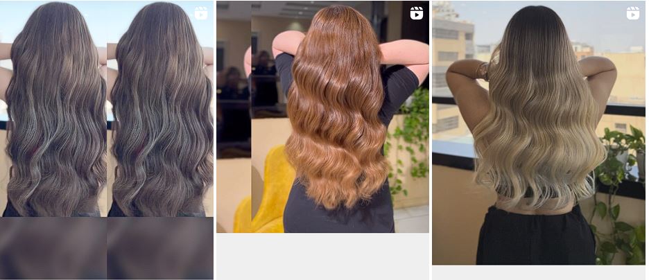 معرفی بهترین مراکز اکستنشن مو در اصفهان + ( شماره و نمونه کار) 9 نمونه کار های اکستنشن مو سالن گیسو