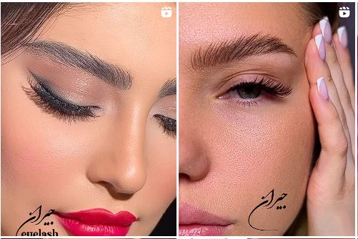 اکستنشن مژه اصفهان | معرفی بهترین مراکز به همراه نمونه کار (آپدیت امسال) 20 نمونه کار جیران سلیمانی